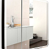 Azario Шкаф с зеркалом Alliance - Black 805x800 LED-00002611