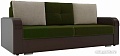 Диван Лига диванов Мейсон 102141 (зеленый/коричневый/бежевый)