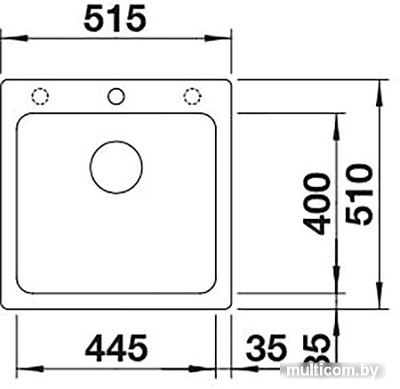 Кухонная мойка Blanco Naya 50 526583 (жасмин)