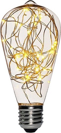 Лампа с гирляндой Rev Винтаж Copper Wire ST64 E27 2 Вт 2700 К 32445 4
