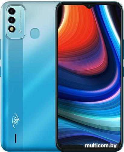 Смартфон Itel Vision 2S (голубой)