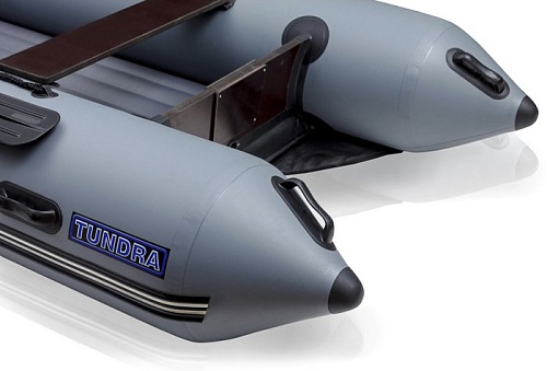 Моторно-гребная лодка Leader Тундра-325 (серый)