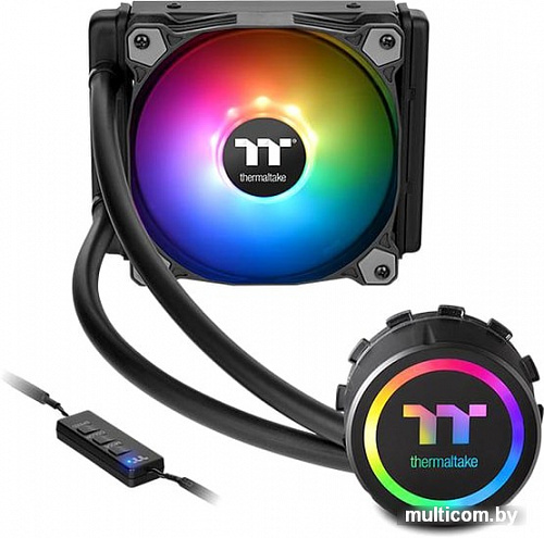 Кулер для процессора Thermaltake Water 3.0 120 ARGB Sync CL-W232-PL12SW-A