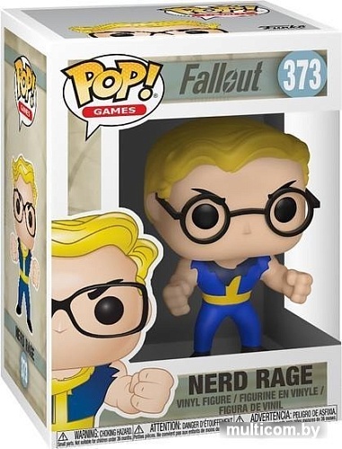 Фигурка Funko POP! Vinyl: Games: Fallout S2: Vault Boy (Nerd Rage) 33991