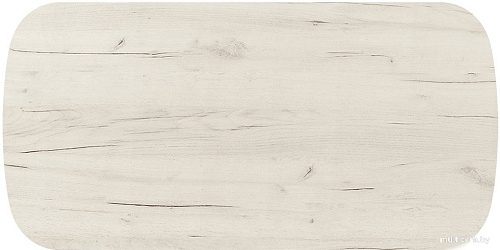 Столешница Millwood Закругленная 200x100 (дуб белый Craft)