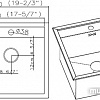 Кухонная мойка Asil AS 218 F (матовая, 1.2 мм)