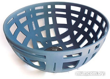 Ваза для фруктов MonAmi 6570 (серо-синий)