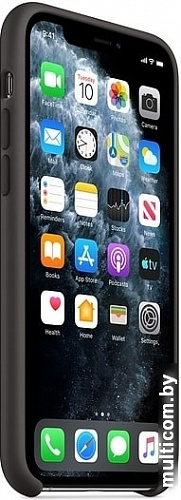 Чехол Apple Silicone Case для iPhone 11 Pro (черный)