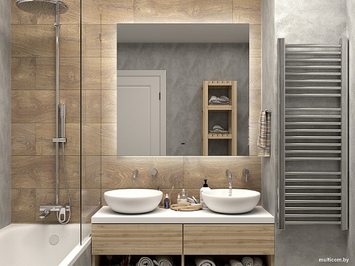 Misty Зеркало Нембус 100 1000x1000 НЕМ-02-100/100-14