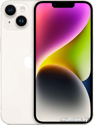 Смартфон Apple iPhone 14 128GB (звездный)