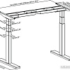 Стол Smartstol Slim 160x80x1.8 (черный/дуб санома)