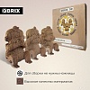 Конструктор QBRIX Три обезьянки 3D 20040