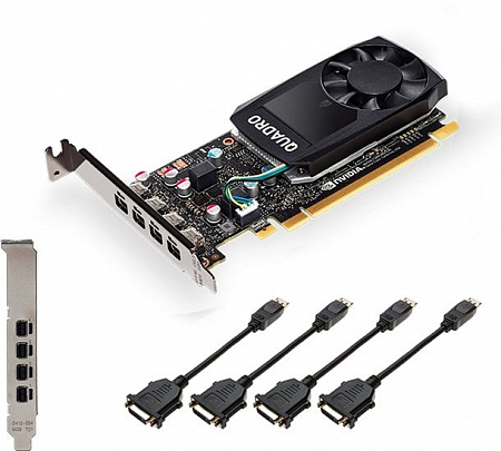 Видеокарта PNY Quadro P620 DVI 2GB GDDR5