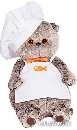 Мягкая игрушка Basik & Co Басик Шеф-повар (19 см)