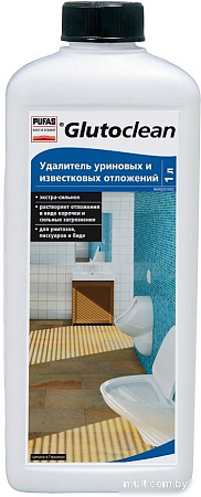 Средство для писсуара Pufas Glutoclean удалитель уриновых и известковых отложений (1 л)