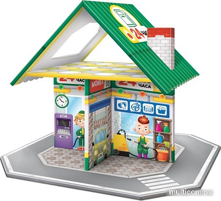 Кукольный домик Десятое королевство Dream House Автозаправка 04714