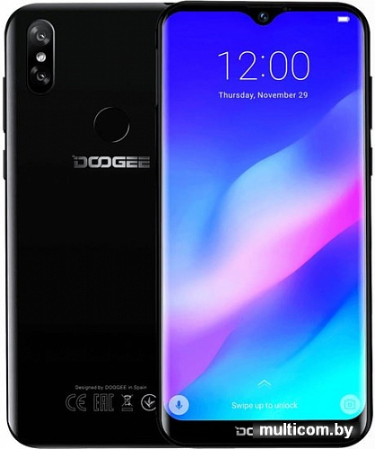 Смартфон Doogee Y8 Plus (черный)