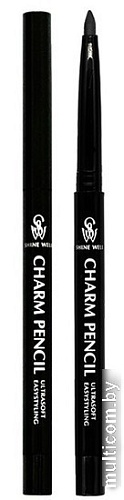 Карандаш для глаз Shinewell Charm Pencil тон 02 LCP1-02 (темно-коричневый)