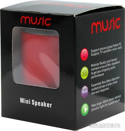 Беспроводная колонка Arka Attilan (красный)