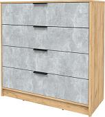 Комод Интерлиния Концепт КТ-К100 (бетон/дуб золотой)