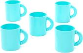 Набор кружек Полесье №1 73966 (5шт, мятный)