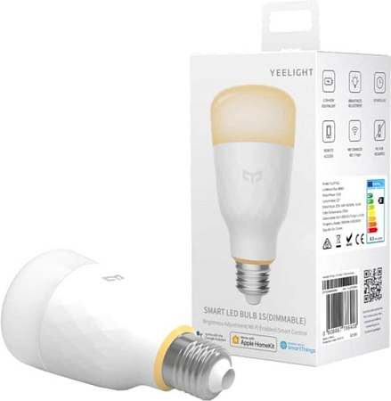 Светодиодная лампа Yeelight Smart Led Bulb 1S White YLDP15YL E27 10 Вт 2700-6500K