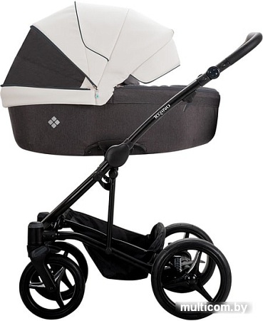 Универсальная коляска BEBETTO Torino 2019 (2 в 1, 02, белая рама)