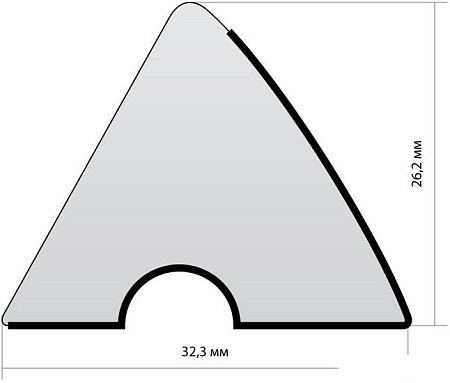 Профиль резиновый Rasson K-55 70.025.57.0