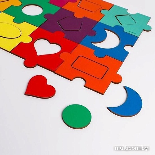 Мозаика/пазл Лесная мастерская Досочки Сегена Цвета 5698326