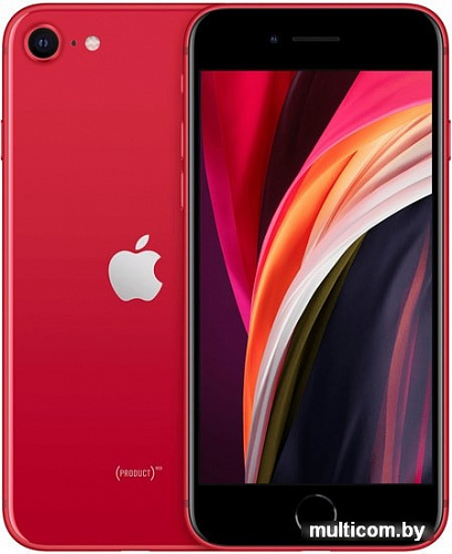 Смартфон Apple iPhone SE 128GB (красный)