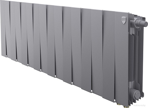 Дизайн-радиатор Royal Thermo PianoForte 300 Silver Satin VDR80 - 16 секций