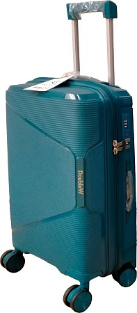 Чемодан-спиннер DoubleW 088 (M, синий)