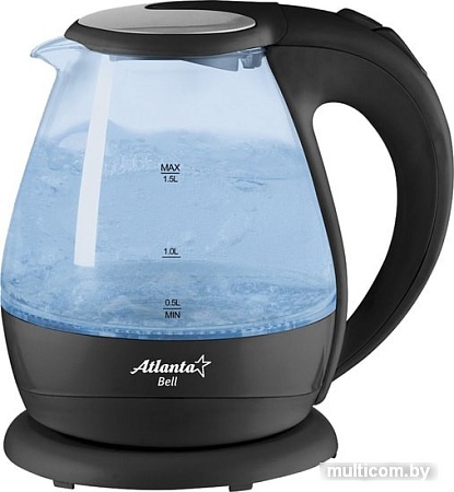 Электрочайник Atlanta ATH-2460 (черный)