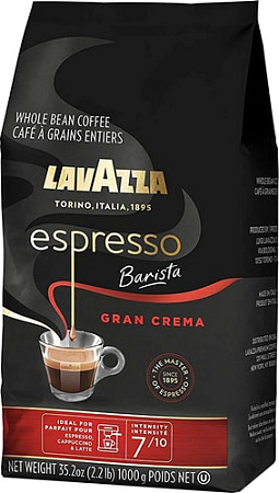 Кофе Lavazza Espresso Barista Gran Crema в зернах 1000 г