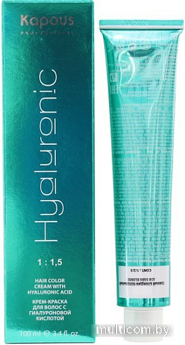 Kapous Professional Hyaluronic Acid 10.34 платиновый блондин золотистый медный