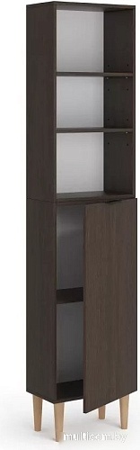 Стеллаж MONOFIX Одос с одной дверцей (венге)