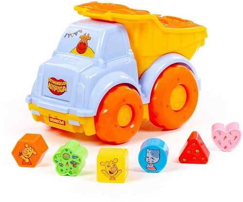 Сортер Полесье Оранжевая корова Самосвал 91710