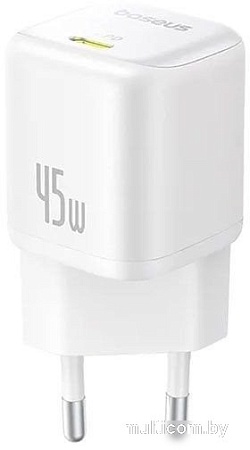 Сетевое зарядное Baseus PicoGo Fast Charger 1C 45W P10176800213-00 (белый)