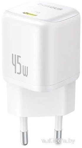 Сетевое зарядное Baseus PicoGo Fast Charger 1C 45W P10176800213-00 (белый)