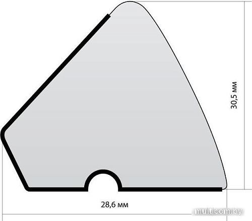 Профиль резиновый Rasson U-118 70.026.72.0