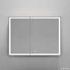 Sancos Шкаф с зеркалом Mirror MI100EG (с LED подсветкой, дуб галифакс натуральный)
