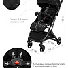 Коляска прогулочная «книга» Indigo Onyx (черный)