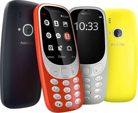 Мобильный телефон Nokia 3310 Dual SIM (серый)