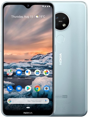 Смартфон Nokia 7.2 4GB/64GB (серебристый)