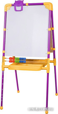 Магнитно-маркерная доска BRAUBERG Nika Kids 238050 (сиреневый)