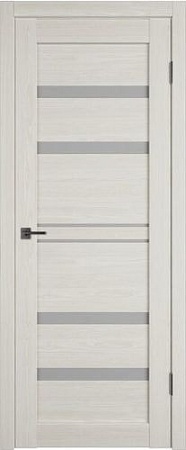 Межкомнатная дверь Atum Pro Х26 80x200 (artic oak, стекло white cloud)