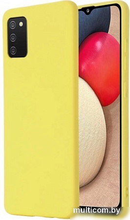 Чехол для телефона Case Cheap Liquid для Galaxy A02/M02 (желтый)
