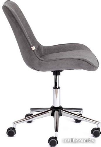 Кресло TetChair Style (флок, серый)
