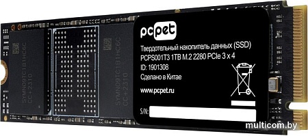 SSD PC Pet 1TB PCPS001T3