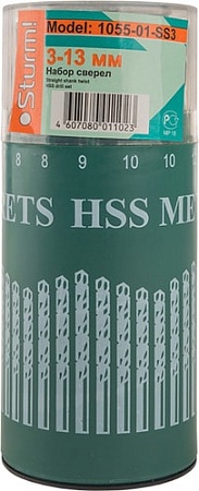 Набор оснастки Sturm 1055-01-SS3 (16 предметов)